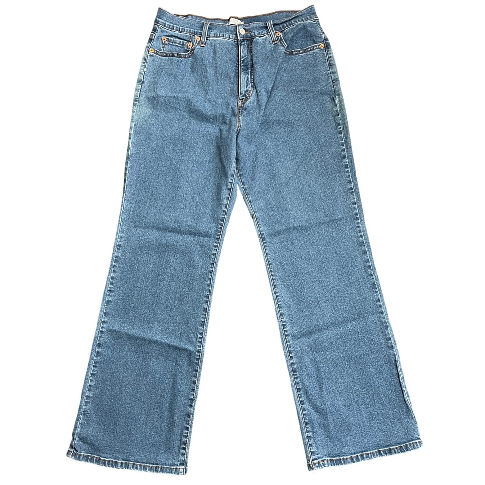 Levi's 512 Perfectly‎ Slimming Bootcut Jeans Women's 16M Medium Wash Denim
